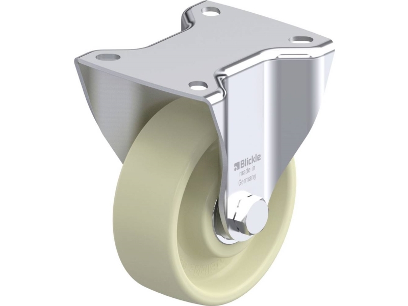 Blickle 940341 BK-POH 102HK-1 svänghjul i stål, hjuldiameter 100 mm, bärförmåga max 300 kg, 1 st | Verktyg & Verkstad - Infästning - Övriga Infästning | GameStuff