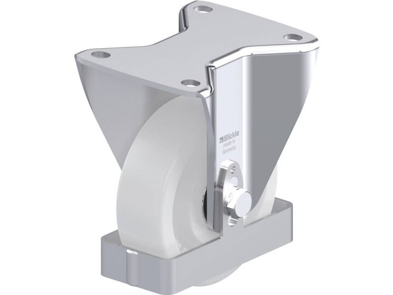 Blickle 940036 Bh-Spo 125K-3-Fs Feste Stahlräder, Raddurchmesser 125 Mm, Tragfähigkeit Max. 700 Kg (1 Stk.)