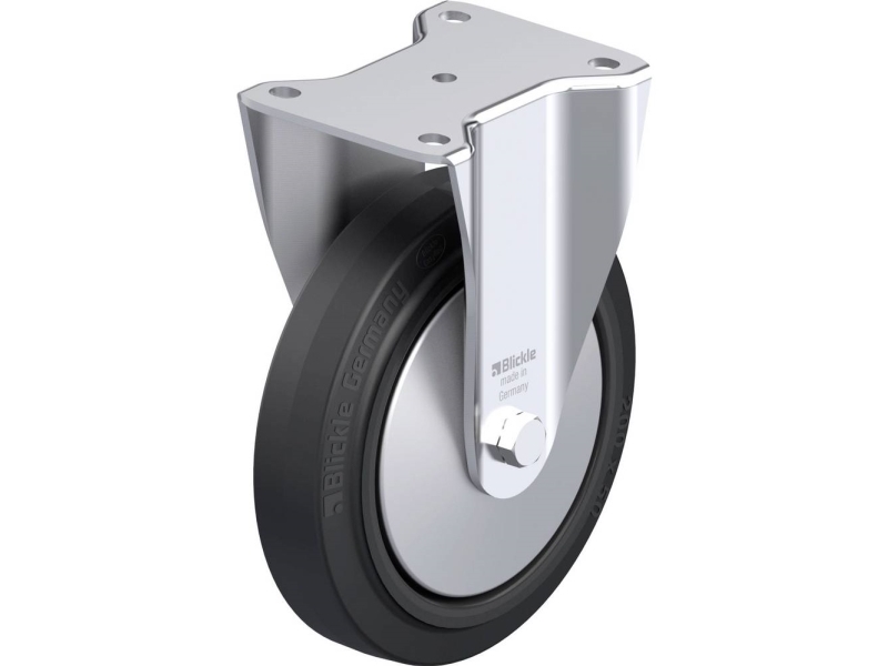 Blickle 851447 BH-POEV 200XR-FA snurrhjul i stål Hjuldiameter: 200 mm Lastkapacitet (max): 500 kg 1 st | Verktyg & Verkstad - Infästning - Övriga Infästning | GameStuff