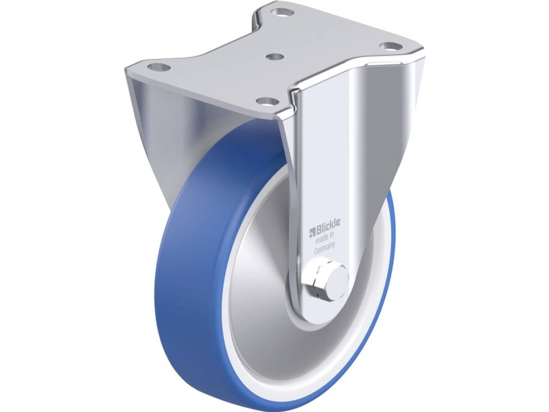 Blickle 947860 BH-POTHS 160XK-FA fast hjul i stål 160 mm, bärförmåga max 400 kg (1 st) | Verktyg & Verkstad - Infästning - Övriga Infästning | GameStuff