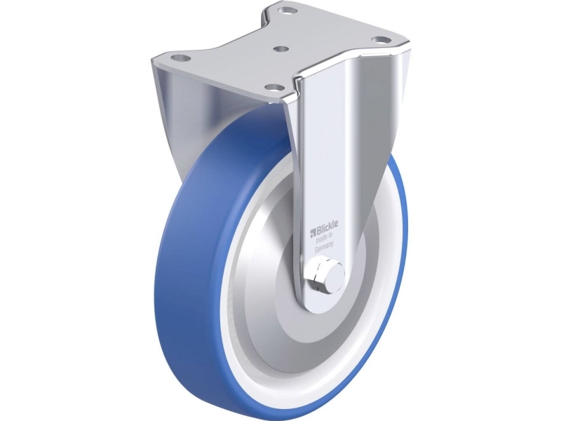 Blickle 938126 BH-POTHS 200K-FA snabbdäck i stål, hjuldiameter 200 mm, bärförmåga max 550 kg (1 st) | Verktyg & Verkstad - Infästning - Övriga Infästning | GameStuff