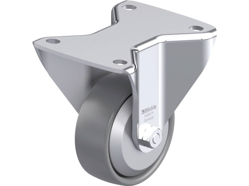 Blickle 946569 BH-PO 100G-3-ELS-FA Fast hjul i stål Hjuldiameter: 100 mm Bæreevne (maks.): 280 kg 1 stk