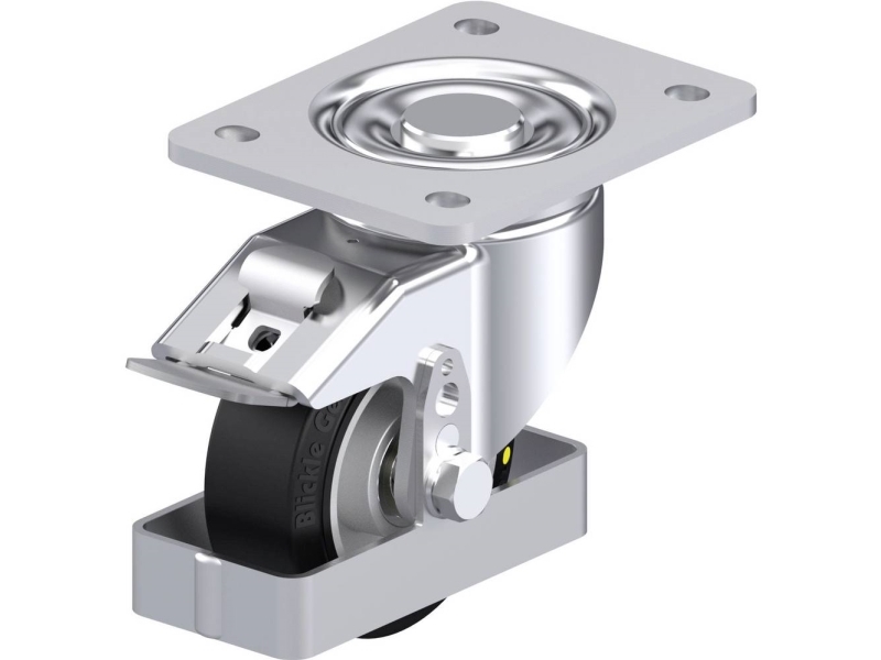Blickle 938584 Lh-Alev 100K-3-Fi-El-Fs Stahllenks ????? Lenkrolle? Hjul: 100 Mm Tragfähigkeit (Max.): 200 Kg 1 Stk