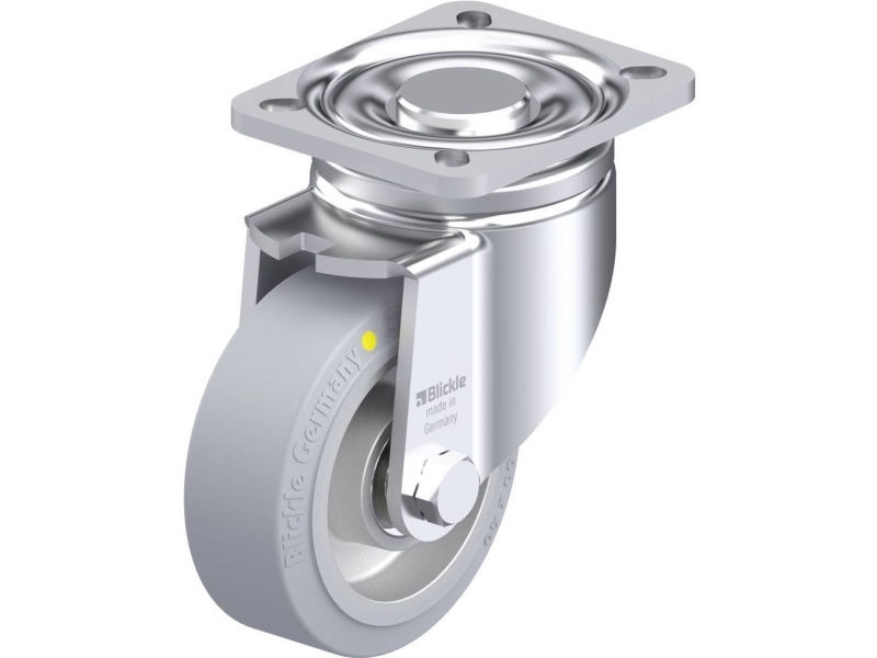 Blickle 918002 LH-ALEV 100K-1-SG-AS styrhjul i stål hjuldiameter 100 mm bärförmåga (max) 200 kg (1 st.) | Utomhus - Fiskeredskap - Fiskerullar | GameStuff