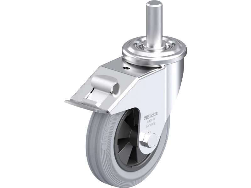 Blickle styrhjul 638106 LEZ-VPP 150G-22-FI-SG stål hjuldiameter 150 mm bärförmåga (max) 135 kg | Verktyg & Verkstad - Infästning - Övriga Infästning | GameStuff