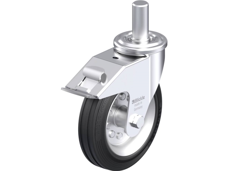 Blickle 576785 LEZ-VE 180R-27-FI styrhjul i stål hjuldiameter 180 mm bärförmåga (max) 170 kg (1 st) | Utomhus - Fiskeredskap - Fiskerullar | GameStuff