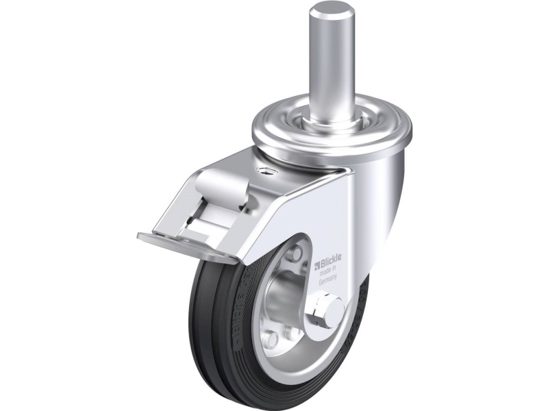 Blickle 576553 Lez-Ve 100R-Fi Styrehjul I Stål Hjuldiameter: 100 Mm Bæreevne (Maks.): 70 Kg 1 Stk
