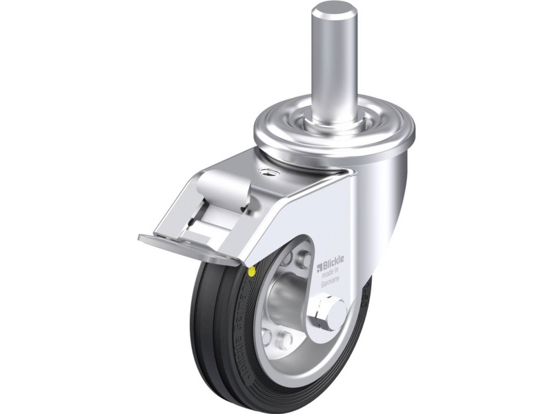 Blickle 678904 Lez-Ve 100R-Fi-El Lenkrad Aus Stahl Raddurchmesser: 100 Mm Tragfähigkeit (Max.): 70 Kg 1 Stk