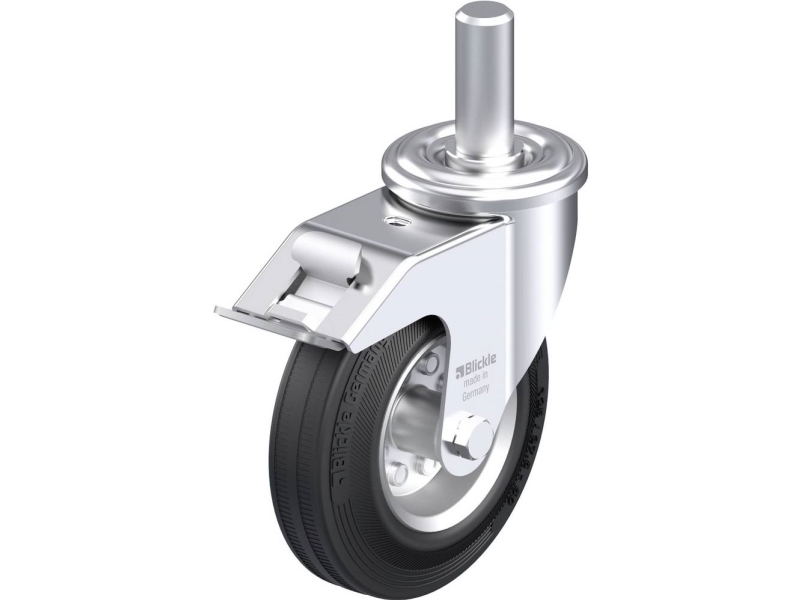 Blickle 576595 Lez-Ve 125R-Fi Styrehjul I Stål Hjuldiameter: 125 Mm Bæreevne (Maks.): 100 Kg 1 Stk