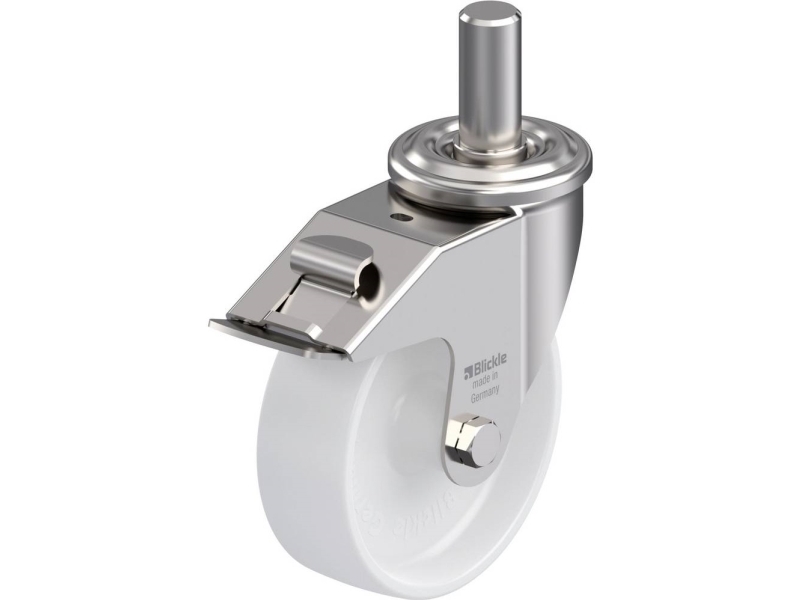 Blickle 584391 Lexz-Po 150G-Fi Styrehjul I Rustfrit Stål Hjuldiameter: 150 Mm Bæreevne (Maks.): 300 Kg 1 Stk