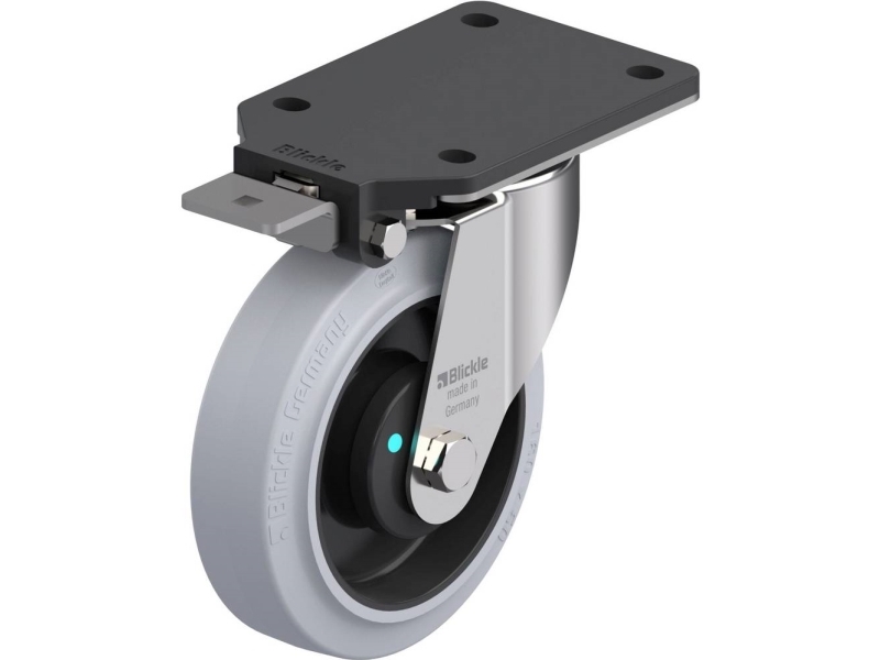 Blickle 601971 LEX-POEV 160KAD-IS-SG riktningshjul i rostfritt stål hjuldiameter 160 mm lastkapacitet (max.) 300 kg 1 st | Verktyg & Verkstad - Infästning - Övriga Infästning | GameStuff