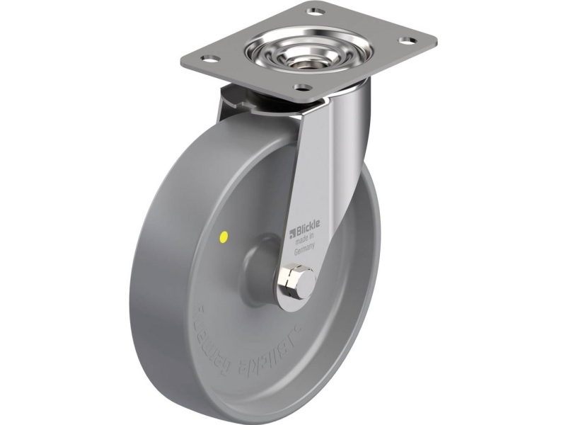 Blickle 867430 Lex-Po 200G-Els Lenkrolle Edelstahl Raddurchmesser 200 Mm Tragfähigkeit (Max.) 300 Kg 1 Stk
