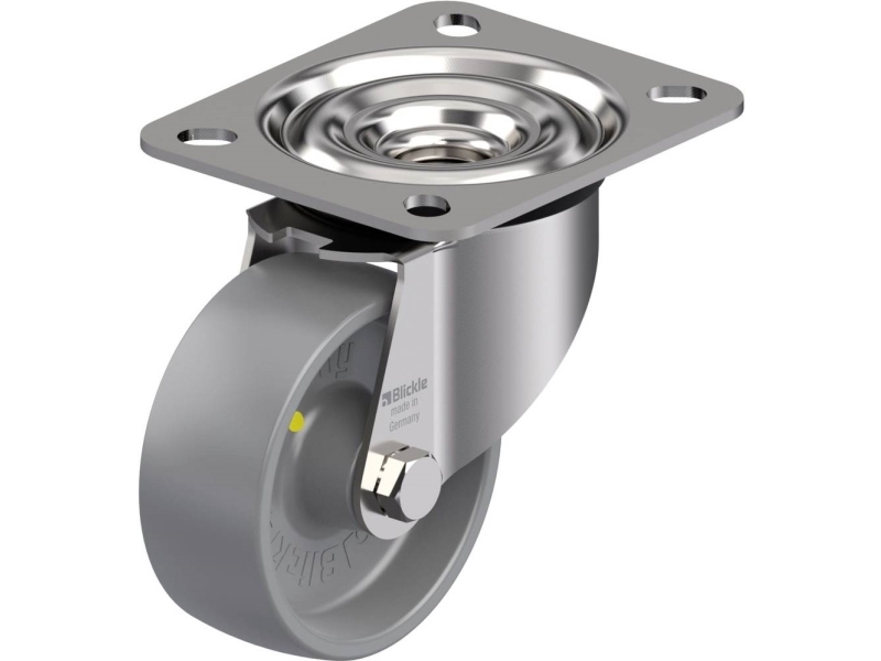 Blickle 945713 LEX-PO 80G-ELS styrhjul i rostfritt stål hjuldiameter 80 mm bärförmåga (max) 150 kg | Verktyg & Verkstad - Infästning - Övriga Infästning | GameStuff