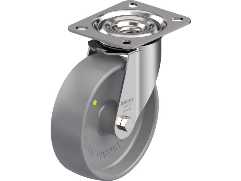 Blickle 680744 LEX-PO 125G-ELS styrhjul i rostfritt stål 125 mm, max 150 kg (1 st.) | Utomhus - Fiskeredskap - Fiskerullar | GameStuff