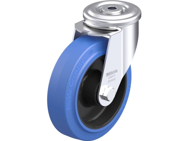 Blickle 941921 LER-POEV 160R-SB styrhjul i stål hjuldiameter 160 mm bärförmåga (max.) 300 kg 1 st | Verktyg & Verkstad - Infästning - Övriga Infästning | GameStuff