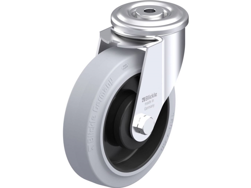 Blickle 845158 LER-POEV 160KA-SG Teräksinen kääntöpyörä Pyörän halkaisija: 160 mm Kantavuus (max.): 300 kg 1 kpl