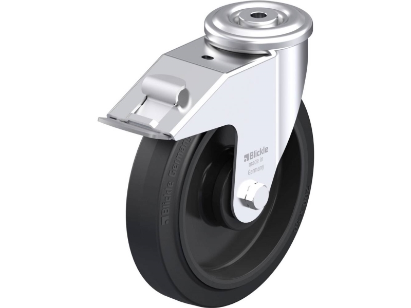 Blickle 941993 Ler-Poev 200Ka-Fi Lenkrolle/Stürrad Stahl Raddurchmesser 200 Mm Tragfähigkeit (Max.) 300 Kg 1 Stk