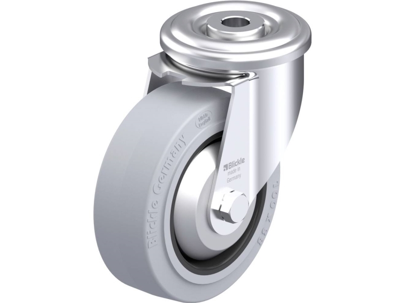 Blickle 941849 LER-POEV styrhjul i stål, hjuldiameter 100 mm, max bärförmåga 150 kg | Verktyg & Verkstad - Infästning - Övriga Infästning | GameStuff