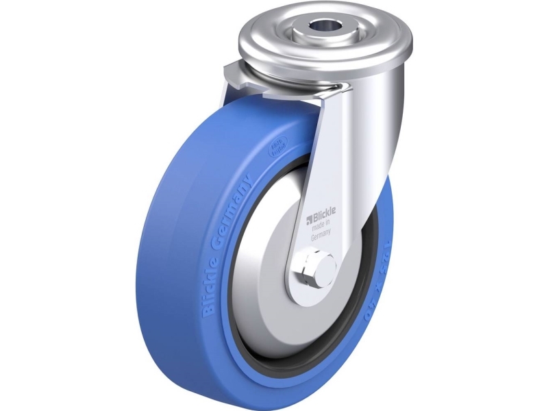 Blickle 941875 LER-POEV 125G-SB-FA styrhjul i stål - 125 mm - 150 kg - 1 st | Huset - Inredning - Hjul för möbler | GameStuff