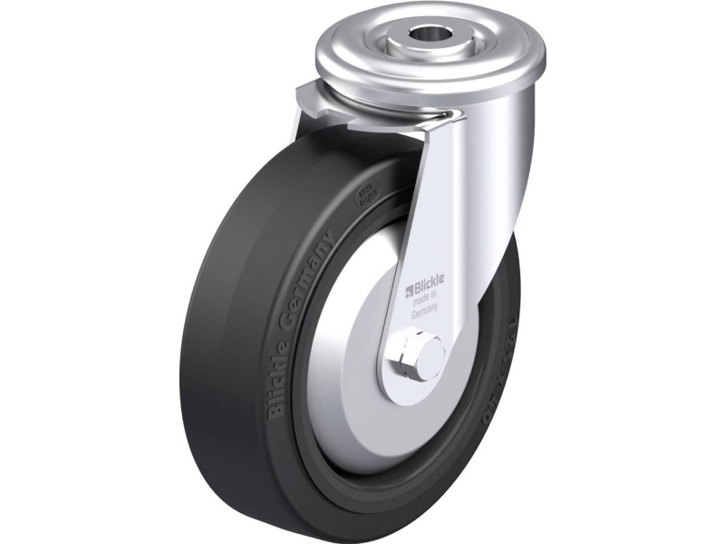 Blickle 941877 LER-POEV styrhjul i stål hjuldiameter 125 mm bärförmåga (max) 150 kg 1 st | Verktyg & Verkstad - Infästning - Övriga Infästning | GameStuff