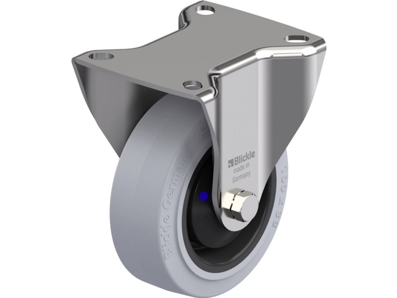 Blickle 758277 BX-POEV 100XKA-SG svänghjul i rostfritt stål Hjuldiameter: 100 mm Belastning (max): 200 kg 1 st | Verktyg & Verkstad - Infästning - Övriga Infästning | GameStuff