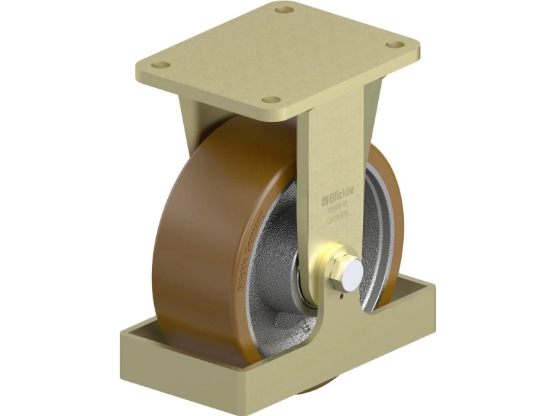 Blickle 926674 BS-GB 202K-FS styrhjul för tung last hjuldiameter 200 mm bärförmåga max 1600 kg 1 st | Utomhus - Fiskeredskap - Fiskerullar | GameStuff