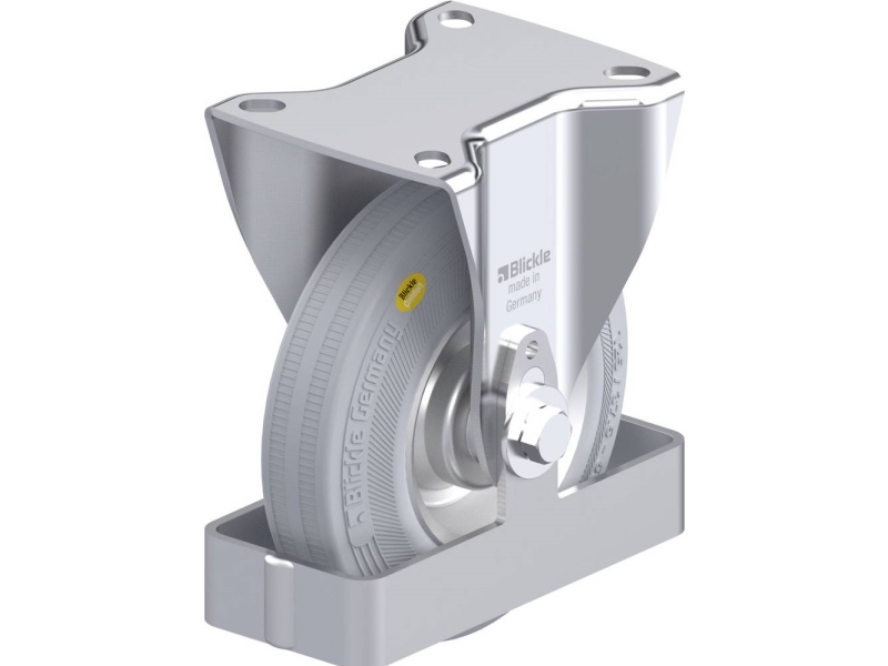 Blickle 938354 B-Rd 125R-Vli-Fs Feste Stahl-Räder - Raddurchmesser 125 Mm - Tragfähigkeit Max. 120 Kg - 1 Stk