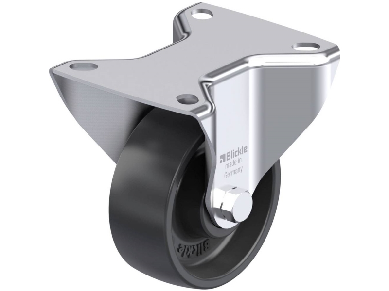 Blickle 46144 B-Pp 80R Feste Räder Aus Stahl, Raddurchmesser 80 Mm, Tragfähigkeit (Max.) 120 Kg, 1 Stk
