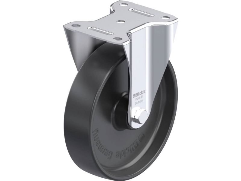 Blickle 580514 B-Pp 200R Festes Stahlrad - Raddurchmesser 200 Mm - Tragfähigkeit (Max.) 400 Kg - 1 Stk