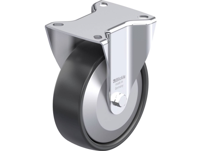 Blickle 471896 B-Pp 125G-Fa Feste Räder Stahl - Raddurchmesser 125 Mm, Tragfähigkeit (Max.) 200 Kg - 1 Stk