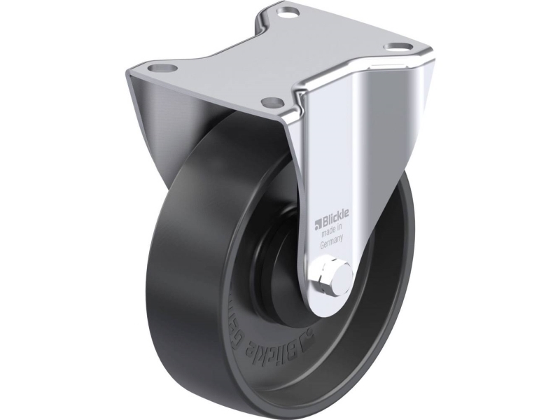 Blickle 952261 B-Pp 125Ka Festes Stahlrad – Raddurchmesser 125 Mm – Tragfähigkeit Max. 200 Kg – 1 St.