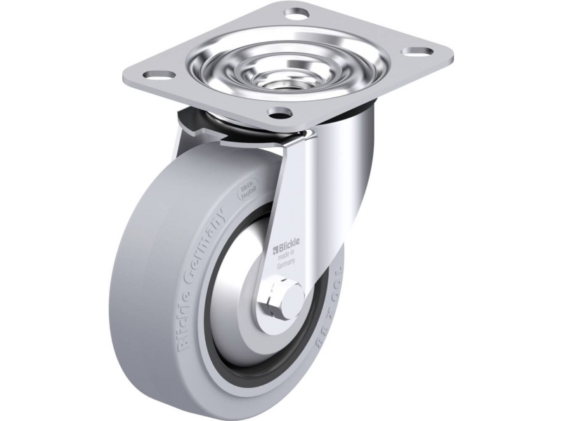 Blickle 945685 LE-POEV 100XKA-SG-FA Ratt i stål Hjuldiameter: 100 mm Bärförmåga (max.): 150 kg 1 st | Verktyg & Verkstad - Infästning - Övriga Infästning | GameStuff