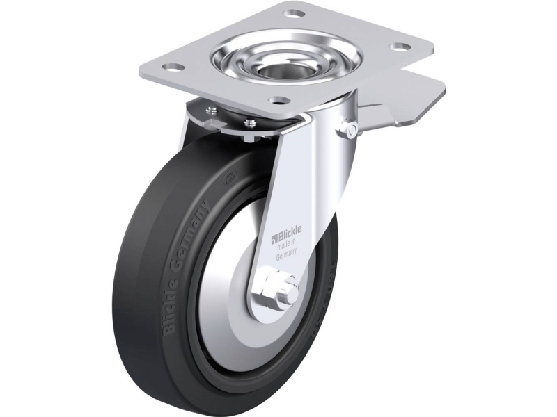 Blickle 850165 LE-POEV 160XR-ST-FA Styrehjul i stål Hjuldiameter: 160 mm Bæreevne (maks.): 300 kg 1 stk