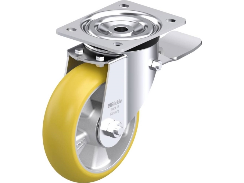 Blickle 856650 L-ALTH 160K-ST-CO styrhjul i stål hjuldiameter 160 mm bärförmåga (max.) 400 kg 1 st | Verktyg & Verkstad - Infästning - Övriga Infästning | GameStuff