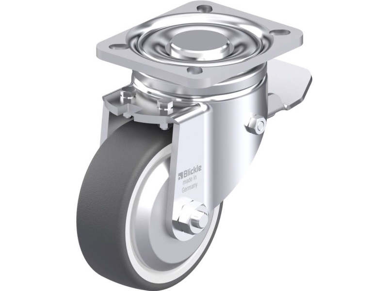 Blickle 750090 LH-POTH 100K-1-ST-FA styrhjul i stål hjuldiameter 100 mm lastkapacitet (max) 300 kg 1 st | Verktyg & Verkstad - Infästning - Övriga Infästning | GameStuff