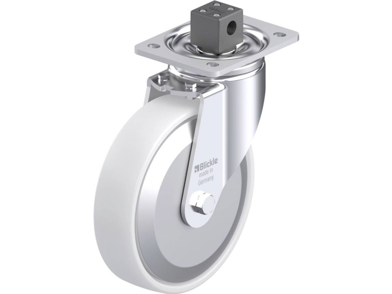 Blickle 852792 LH-PO 200G-CS13-FA styrhjul i stål - hjuldiameter 200 mm - bärförmåga (max) 600 kg 1 st | Verktyg & Verkstad - Infästning - Övriga Infästning | GameStuff