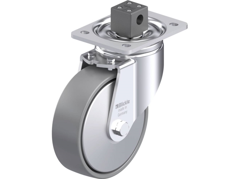 Blickle 946748 LH-PO 160K-CS13-ELS-FA Teräksinen kääntöpyörä Pyörän halkaisija: 160 mm Kantavuus (max.): 450 kg 1 kpl