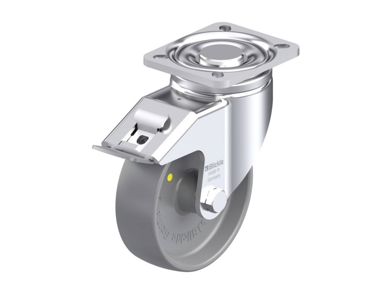 Blickle 936991 LH-PO 125G-1-FI-ELS styrhjul i stål, hjuldiameter 125 mm, bärförmåga (max.) 300 kg, 1 st | Verktyg & Verkstad - Infästning - Övriga Infästning | GameStuff