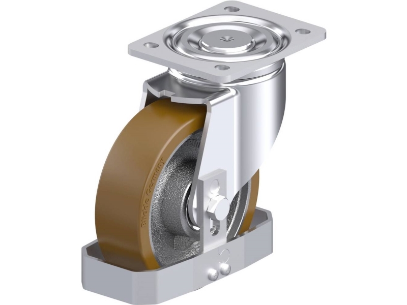 Blickle 939542 LH-GB 160K-FS styrhjul i stål, hjuldiameter 160 mm, bärförmåga max 800 kg, 1 st | Verktyg & Verkstad - Infästning - Övriga Infästning | GameStuff