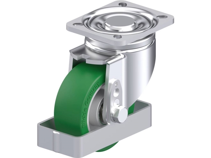 Blickle 908737 LH-ALST 100K-1-FS Teräksinen kääntöpyörä Pyörän halkaisija: 100 mm Kantavuus (max.): 320 kg 1 kpl