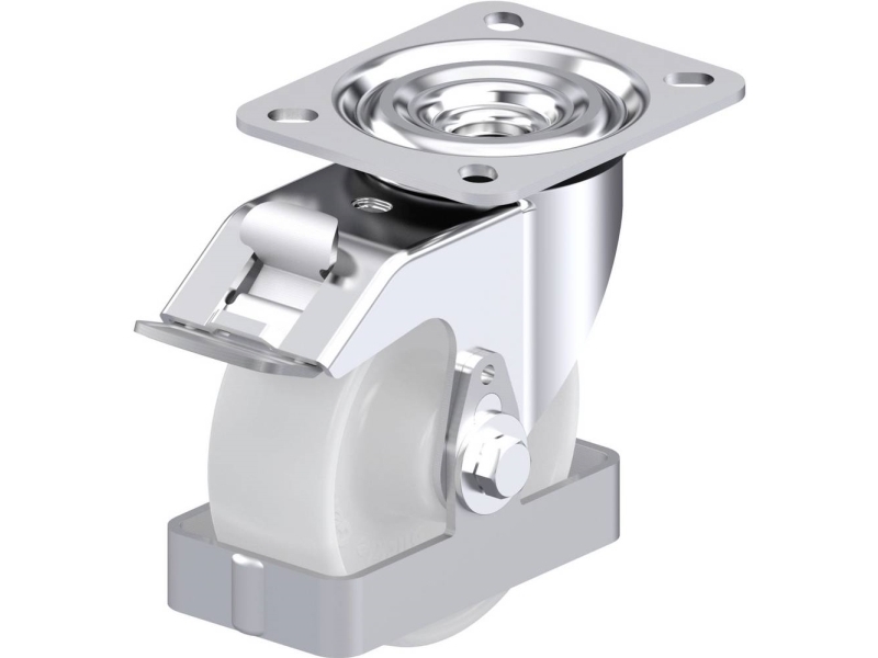 Blickle 939686 L-PO 100R-FI-FS styrhjul i stål Hjuldiameter: 100 mm Bärförmåga (max.): 250 kg 1 st | Verktyg & Verkstad - Infästning - Övriga Infästning | GameStuff