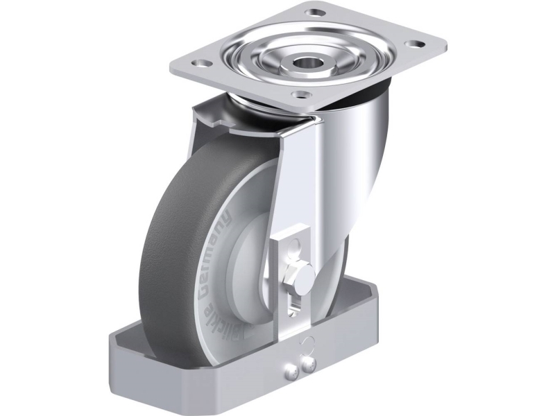 Blickle 916406 L-PATH 160KA-FS styrhjul i stål hjuldiameter 160 mm lastkapacitet max 400 kg - 1 st | Verktyg & Verkstad - Infästning - Övriga Infästning | GameStuff