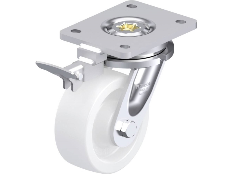 Blickle 852991 Lo-Spo 127G-Ri4 Lenkrolle Für Schwere Last Raddurchmesser: 125 Mm Tragfähigkeit (Max.): 750 Kg 1 Stk