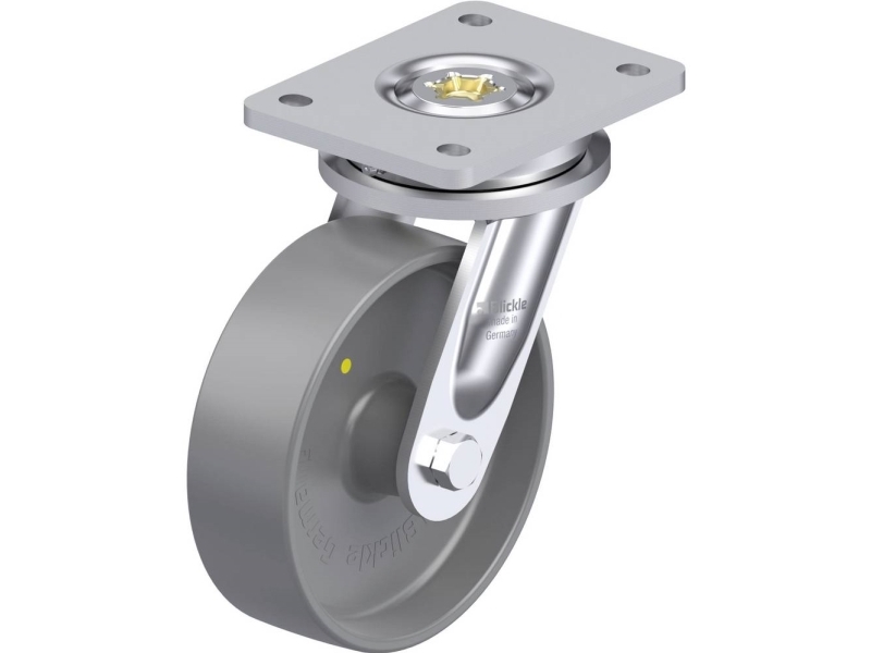 Blickle 937030 LO-PO 160G-ELS styrhjul för tung last hjuldiameter 160 mm lastkapacitet (max) 450 kg (1 st.) | Huset - Inredning - Hjul för möbler | GameStuff