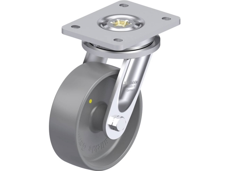 Blickle 937023 Lo-Po 150G-Els Lenkrolle Für Schwere Last - Raddurchmesser: 150 Mm - Tragfähigkeit (Max.): 400 Kg - 1 Stk