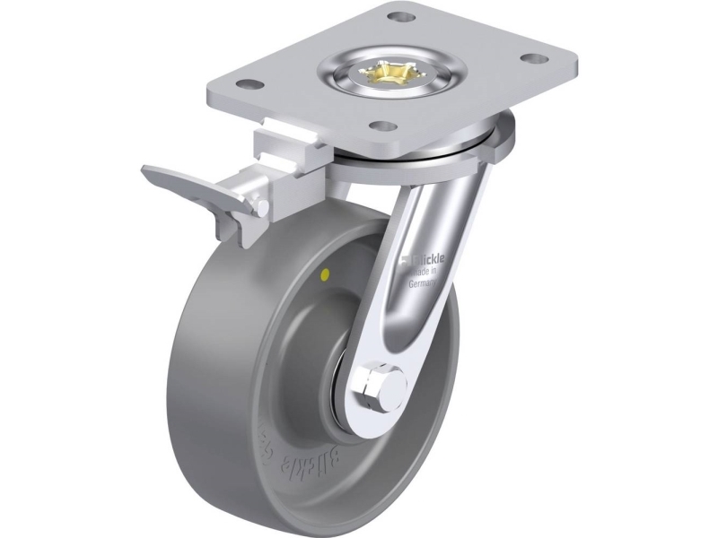 Blickle 937027 Lo-Po 150K-Els-Ri4 Lenkrolle Für Schwere Last Raddurchmesser 150 Mm Tragfähigkeit (Max.) 400 Kg (1 Stk.)