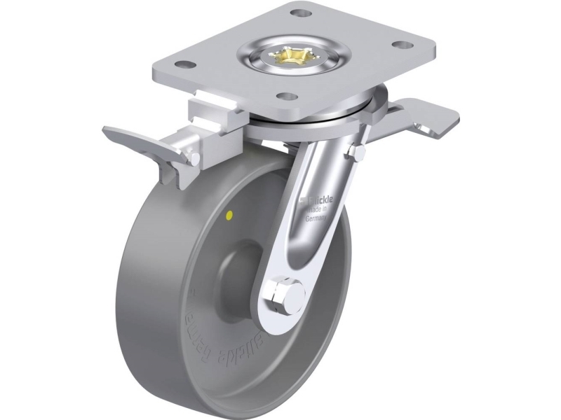 Blickle 937033 Lo-Po 160G-St-Els-Ri4 Lenkrolle Für Schwere Last Raddurchmesser 160 Mm Tragfähigkeit (Max.) 450 Kg 1 Stk
