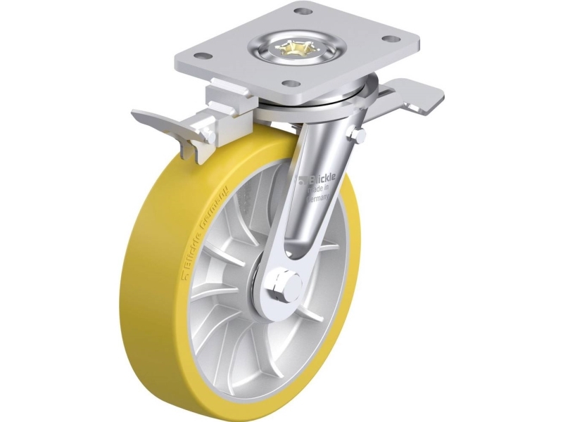 Blickle 936779 LO-ALTH 202K-ST-RI4 styrhjul för tung last hjuldiameter: 200 mm bärförmåga (max): 1000 kg 1 st | Huset - Inredning - Hjul för möbler | GameStuff