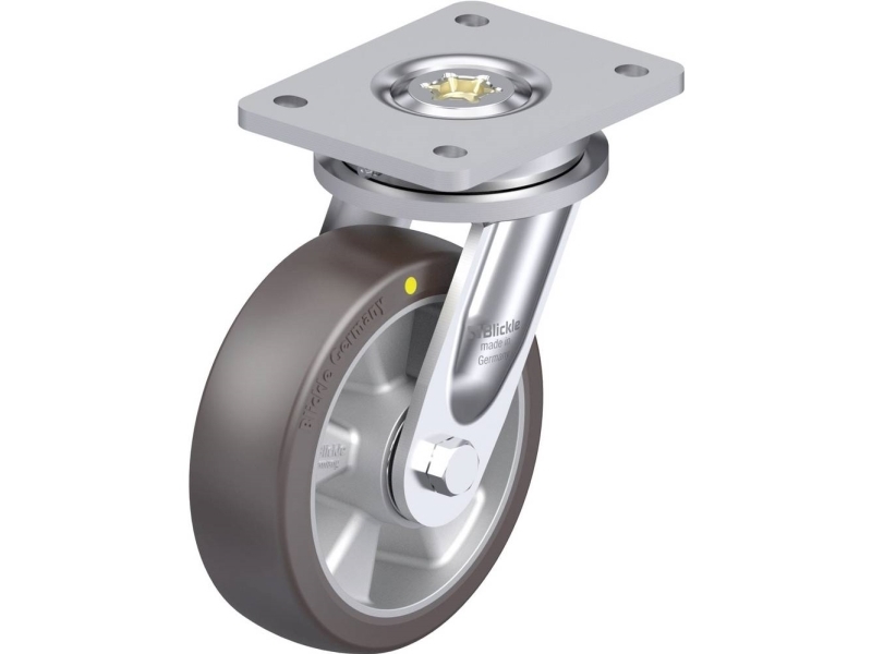 Blickle 936557 Lo-Alst 160K-As Styrehjul Til Tung Last Hjuldiameter: 160 Mm Bæreevne (Maks.): 580 Kg 1 Stk