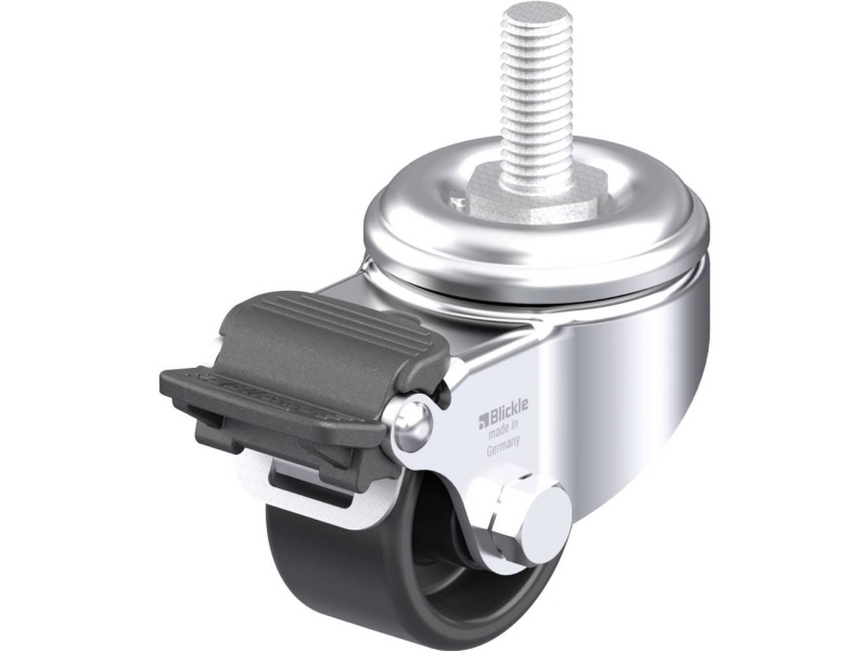 Blickle 935479 Lkra-Poa 52G-Ra-Gs12 Apparat-Rolle - Raddurchmesser 50 Mm - Tragfähigkeit (Max.) 120 Kg - 1 Stk